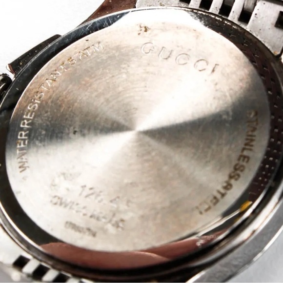 Gucci Womens Stainless Steel Diamond G-Timeless Quartz Watch Black - Picture 5 of 9